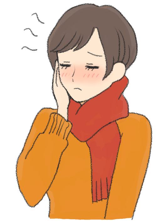 冬なのに冷えるし、のぼせる。体がちょっと混乱しているサインかも ❄️🔥