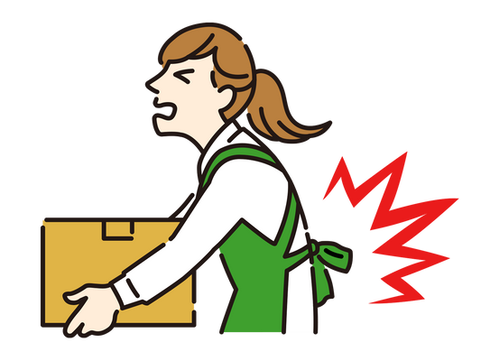 2月はぎっくり腰・寝違えが増える月 ⚠️